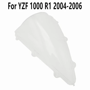 Ветровое стекло Convention Black Clear для Yamaha R1 2004-2005-2006 YZF 1000 Ветровое стекло с защитой от ветра