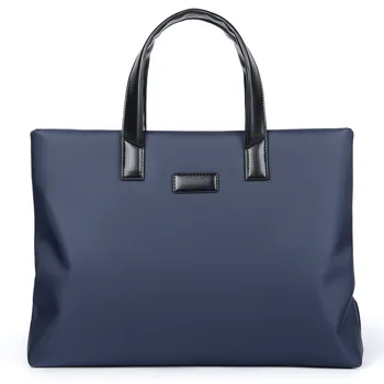 Модный портативный портфель из нейлона, студенческая деловая мужская сумка для ноутбука, офисные сумки для женщин