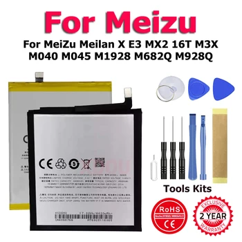 XDOU BA928 BT62 BA851 B022 Сменный Аккумулятор Для MeiZu Meilan X E3 MX2 16T M3X M040 M045 M1928 M682Q M928Q + Инструмент