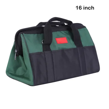 Большая вместительная Портативная сумка для переноски инструментов из ткани Оксфорд, Отвертка, застежка-молния, сумка для хранения, Органайзер 40x25