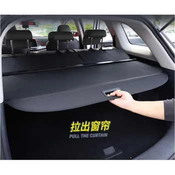 Для Tiguan L 2017 -2019 2020 - 2023 соответствующий материал крышки багажника, шторка, задняя шторка, убирающееся пространство, автомобильные аксессуары для укладки