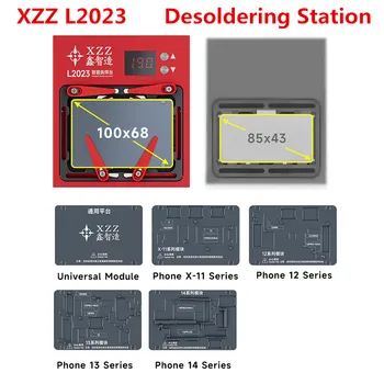 Интеллектуальная Станция Распайки XZZ L2023 Платформа Предварительного Нагрева Для iPhone X-14 PM Для Материнской Платы Android с Микросхемой IC BGA Для Дегуммирования