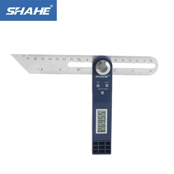 Цифровой угломер SHAHE, транспортир, Т-образный наклон 0-360 градусов, инструменты для измерения угла наклона транспортира