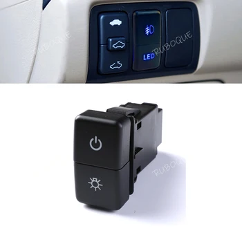 1шт Автомобильный Двойной Ключевой Переключатель LED DRL Противотуманные Фары Прожектор Кнопка Включения Питания Фар Использовать Для Старого Honda Accord Odyssey CR-V