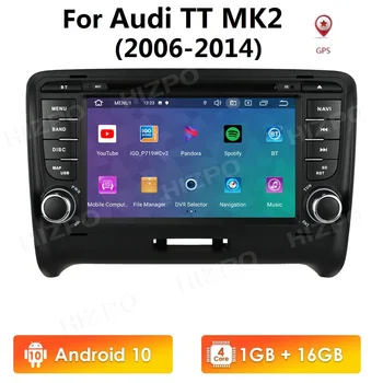 IPS Android 2 DIN Автомобильный DVD GPS Для Audi TT MK2 8J 2006 2007 2008 2009 2010 2011 2012 Мультимедийный Плеер Авто Радио 4G 7 Дюймов RDS