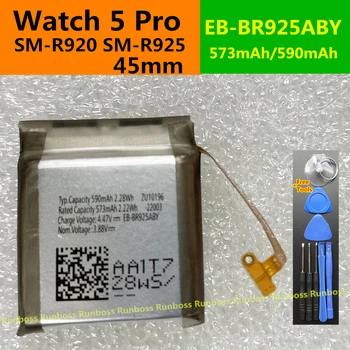 590 мАч EB-BR925ABY Новая Сменная Батарея для Смарт-часов Samsung Galaxy Watch 5 Pro 45 мм SM-R920 SM-R925