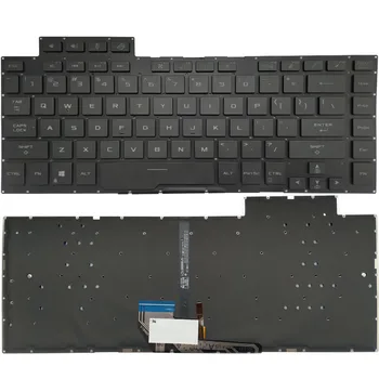 Клавиатура для ноутбука ASUS ROG Zephyrus G GA502D GA502DU Черная с подсветкой Без рамки США