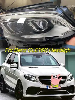 Для Mercedes-Benz GLE166 Фара в сборе GLE320 GLE350 GLE400 светодиодные фары Оригинальные фары 2015-2019