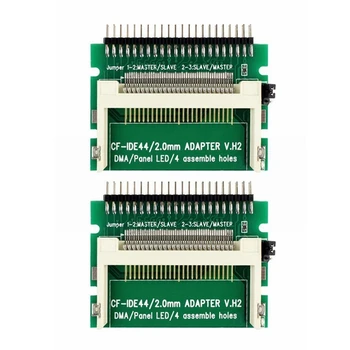 2X Compact Flash Cf Карта в Ide 44Pin 2 мм Штекер 2,5-Дюймовый Загрузочный Адаптер Для Жесткого диска Конвертер