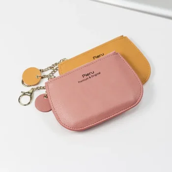 Новый маленький женский кошелек на молнии, многофункциональная сумка для хранения монет, повседневная простая сумка для хранения