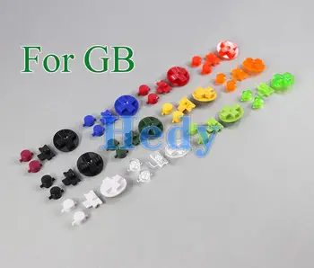 20 комплектов резиновых проводящих кнопок D-pad для GameBoy Classic для GB DMG A B, замена набора кнопок DiIY