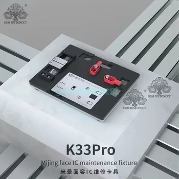 Mijing K33 Pro Face ID Матрица Для Ремонта Приспособления Точечный Проектор Для Ремонта Жестяного Шаблона BGA Трафарет для Реболлинга iPhone X-13 Pro MAX