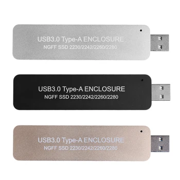 ADWE USB3.0-2280 NGFF для M.2 на базе SATA B для хранения во внешнем корпусе SSD-накопителя Key