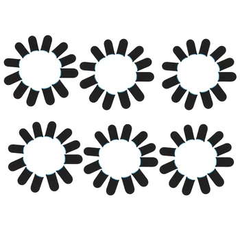 18-контактные втулки для пальцев из углеродного волокна для мобильных игр PUBG, втулки для пальцев с контактным экраном (72 шт.)
