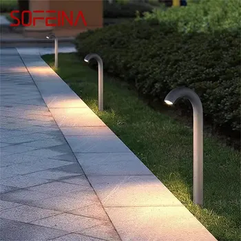 SOFEINA Nordic Креативный газонный светильник Уличный современный светодиодный светильник в форме водопроводной трубы Водонепроницаемый для домашнего сада