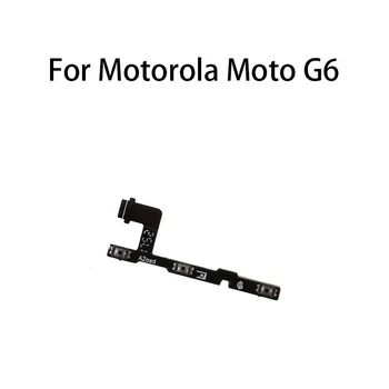 Включение-выключение звука, клавиша управления, кнопка регулировки громкости, гибкий кабель для Motorola Moto G6