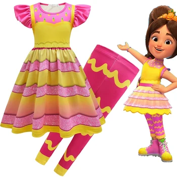 Летние девушки одеваются в платья Princess Power, брюки, комплекты одежды, карнавальный костюм для косплея на Хэллоуин, одежда для вечеринки по случаю дня рождения
