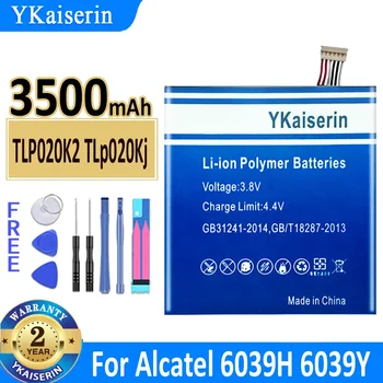 YKaiserin TLp020K2 3500mAh Аккумулятор для Alcatel One Touch 6039H 6039Y 6039K Idol 3 4,7 Дюйма TLp020Kj Мобильный Телефон Bateria