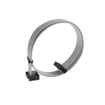 70 см 10-контактный провод для загрузки USBISP USBASP JTAG AVR 10P Ленточный кабель 2,3 фута 2,54 мм