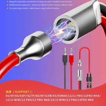 Магнитный кабель MECHANIC MAG SAFE Power Control Для технического обслуживания Тестовая линия загрузки для IOS Iphone 6-13 PRO MAX