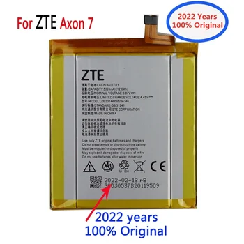 Новый 100% Оригинальный Аккумулятор LI3931T44P8H756346 Для ZTE Axon 7 A2017 7S A2018 Grand X4 Z956 Z957 3320mAh Аккумулятор Мобильного Телефона