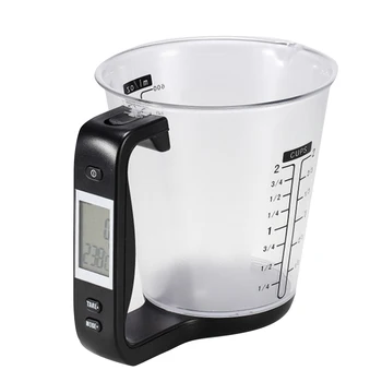 Электронный мерный стакан Многофункциональный цифровой мерный кувшин Кухонные весы для молока, воды, масла