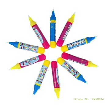 Пустой набор акварельных кистей, 8 шт., кисть для рисования водорастворимыми цветными карандашами, Кисти для раскрашивания акварелью