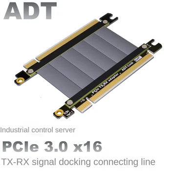 Удлинительный кабель ADT PCI-E x16 от мужчины к женщине к женскому кабелю переключения сигналов pcie TX-RX