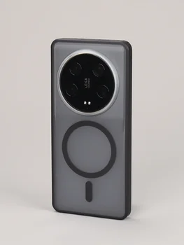 Роскошный магнитный чехол для беспроводной зарядки Magsafe Чехол для телефона Xiaomi 13 Ultra case противоударный tpu