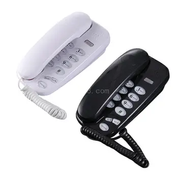 KXT-580 Стационарный настенный телефон, портативный мини-телефон, настенный телефон для домашнего офиса, спа-центра отеля.