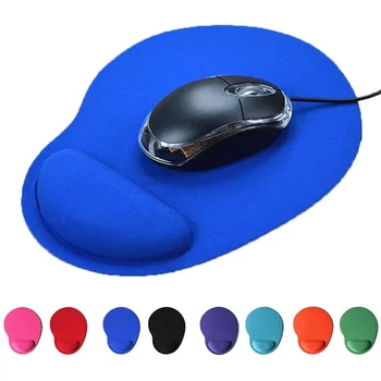 Новый однотонный коврик для мыши EVA Игровой браслет Коврик для мыши Удобный геймерский коврик для мыши Подставка для рук Коврик для мыши для ПК ноутбука