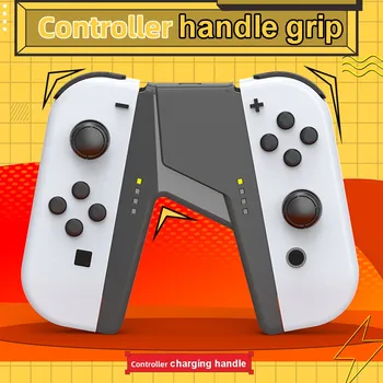 1 комплект Рукоятки Зарядного Устройства Контроллера Для Nintendo Switch/Зарядной Станции Для OLED-Джойстика Switch Со Светодиодным Индикатором/Зарядным Кабелем