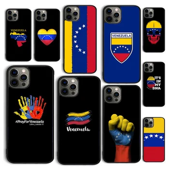 Autumu Венесуэла Чехол для телефона с Флагом Венесуэлы Чехол для iPhone 15 12 mini X XS XR 11 13 14 Pro Max SE 2020 Apple 6S 7 8 Plus Coque
