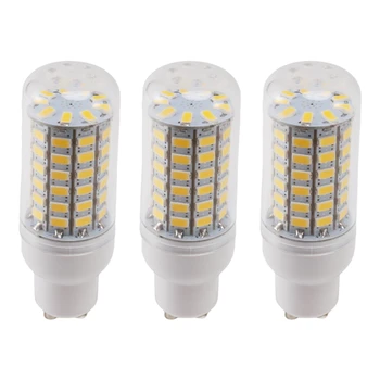 3X GU10 10W 5730 SMD 69 светодиодных ламп LED Corn Light Светодиодная лампа Энергосберегающая 360 градусов 200-240 В белого цвета