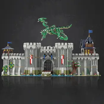 Средневековый замок с Большим Зеленым драконом, Опускная решетка Подъемного моста 3892 шт.
