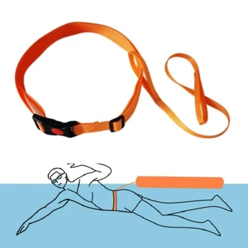 Тренировочный пояс для плавания Эспандеры для лески для плавания Плавательный пояс Плавательный шнур