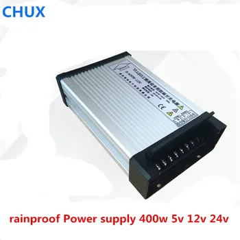 CHUX LED Наружный Импульсный Источник Питания 400 Вт 5 В 12 В 24 В постоянного тока от CE Ac до Постоянного Постоянного Напряжения Непромокаемый Источник Питания